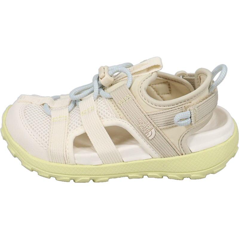 ノースフェイス エクスプローラー キャンプ シャンダル（キッズ） ホワイトデューン×デザートストーン NFJ02693 WD 17.5〜23cm 子供の画像