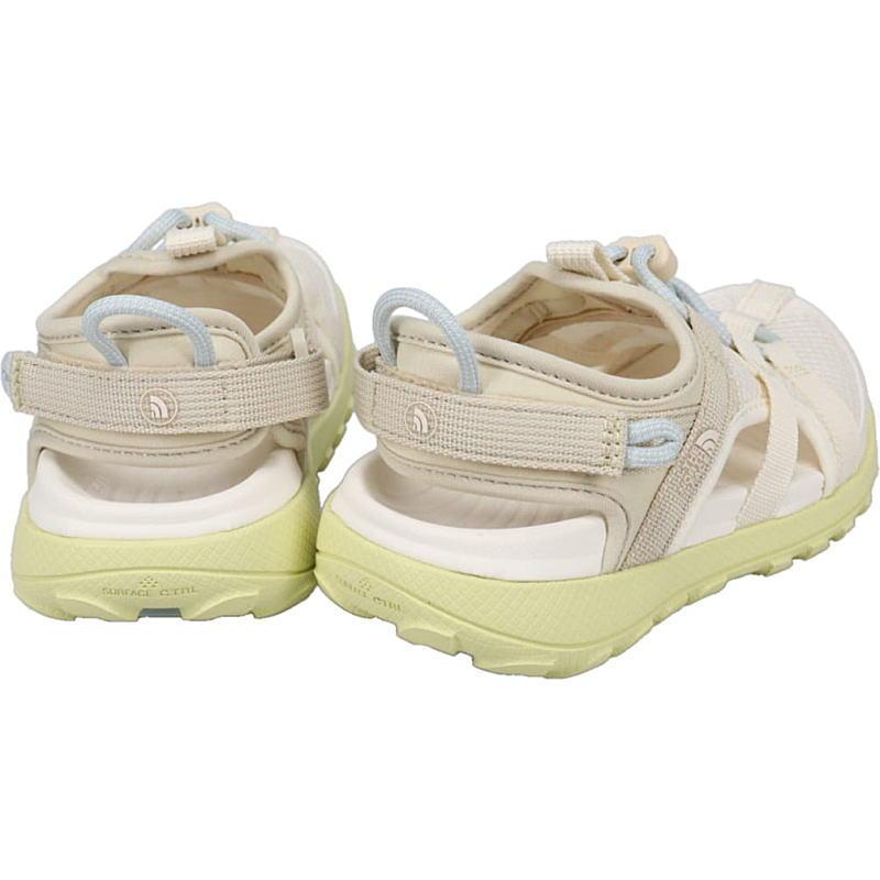 ノースフェイス エクスプローラー キャンプ シャンダル（キッズ） ホワイトデューン×デザートストーン NFJ02693 WD 17.5〜23cm 子供の画像