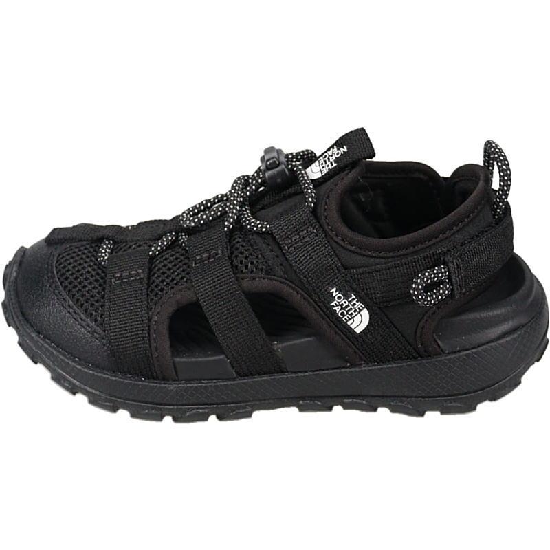 ノースフェイス エクスプローラー キャンプ シャンダル（キッズ） TNFブラック×TNFホワイト NFJ02693 KW 17.5〜23cm 子供の画像