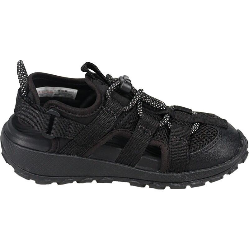 ノースフェイス エクスプローラー キャンプ シャンダル（キッズ） TNFブラック×TNFホワイト NFJ02693 KW 17.5〜23cm 子供の画像