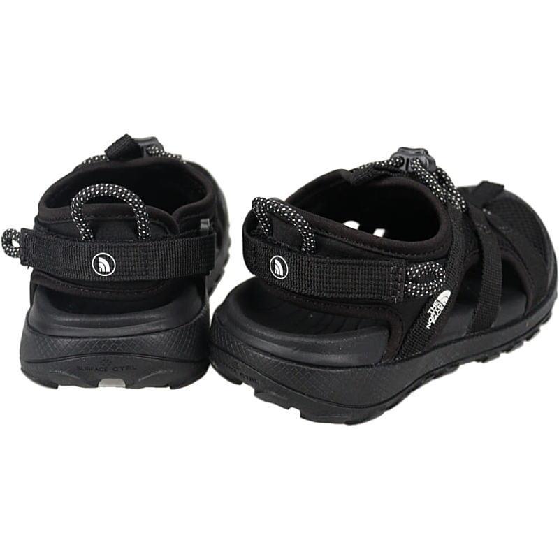 ノースフェイス エクスプローラー キャンプ シャンダル（キッズ） TNFブラック×TNFホワイト NFJ02693 KW 17.5〜23cm 子供の画像