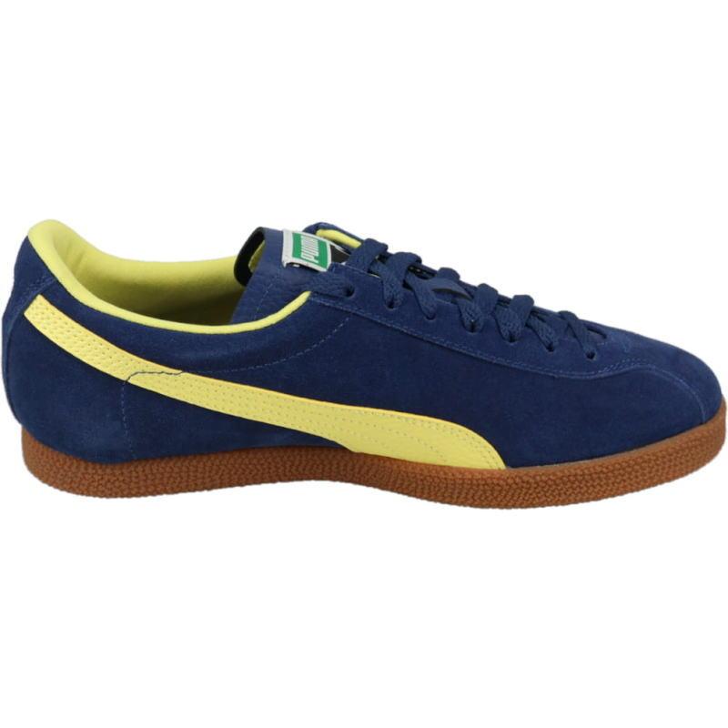 Puma プロスニーカー 26.5 EE 青/黄 PUMA（プーマ） スニーカー ブラジル レザー Brasil LTH ブルー