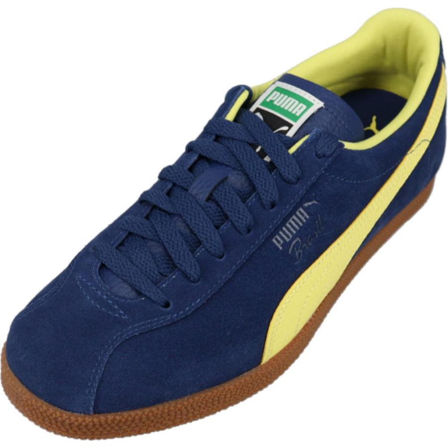 PUMA（プーマ） スニーカー ブラジル レザー Brasil LTH ブルー