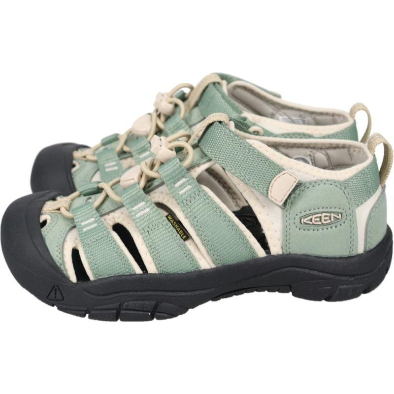 キーン KEEN キッズ サンダル ニューポート エイチツー NEWPORT H2 リリーパッド/ブラック 1032142 YOUTH(20cm〜23.5cm) 子供の画像
