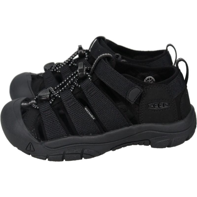 キーン KEEN キッズ サンダル ニューポート エイチツー NEWPORT H2 トリプルブラック 1032145 YOUTH(20cm〜23.5cm) 子供の画像