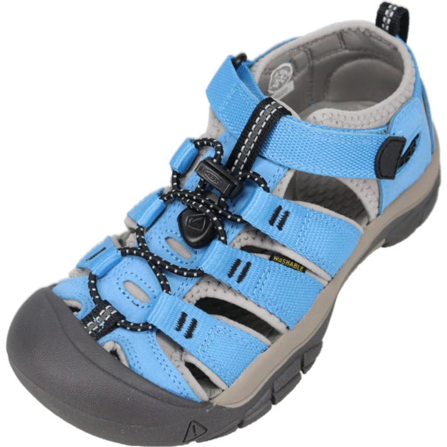 キーン KEEN キッズ サンダル ニューポート エイチツー NEWPORT H2 アズールブルー/ドリズル 1032146 YOUTH(20cm〜23.5cm) 子供の画像