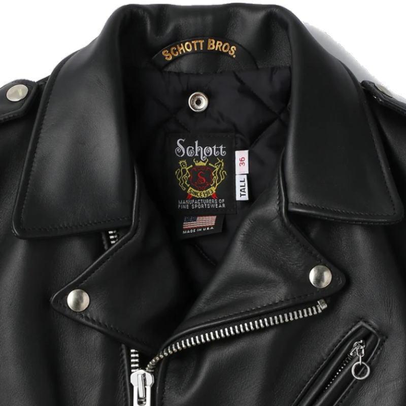 ショット Schott 613UST ONESTAR TALL ワンスター トール ライダース レザージャケット 5950017 010【GKOIの画像