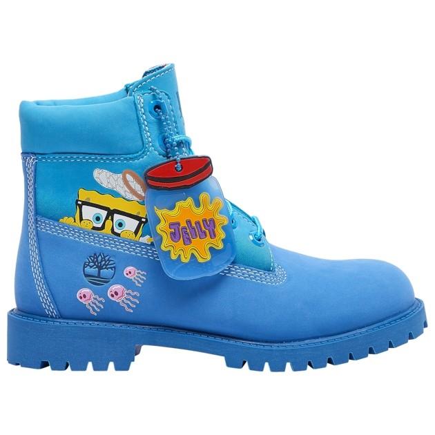 baby timberlands blue