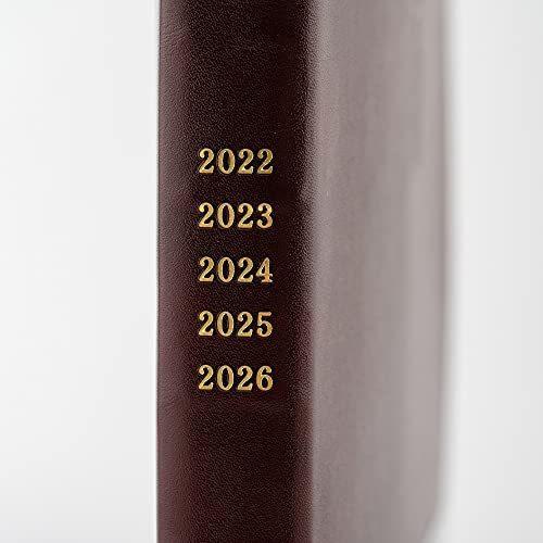 ほぼ日手帳 2022 ほぼ日5年手帳(2022-2026) A6サイズ ブラウン : OA