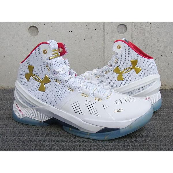 Under Armour Curry 2 All Star アンダーアーマー カリー 2 オールスター Men S White Red Metallic Gold 100 Sn2730 Sneaker Plusone 通販 Yahoo ショッピング