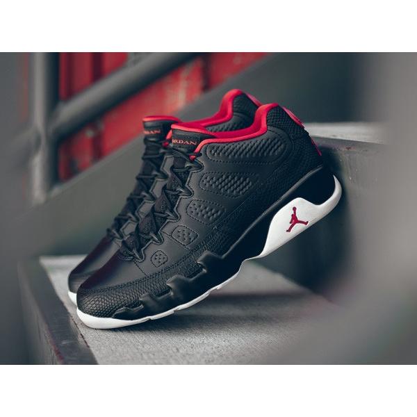 jordan 9 silver black red
