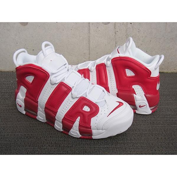 お得な情報満載 Air More Uptempo エア モア アップテンポ レトロ ホワイト レッド Men 039 S White White Gym Red 100 Wantannas Go Id