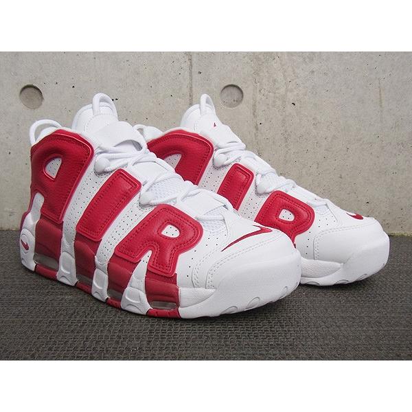 お得な情報満載 Air More Uptempo エア モア アップテンポ レトロ ホワイト レッド Men 039 S White White Gym Red 100 Wantannas Go Id