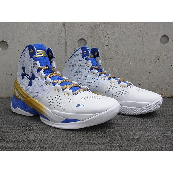 Under Armour Curry 2 Gold Rings アンダーアーマー カリー 2 Men S White Metallic Gold Team Royal 107 Sn3007 Sneaker Plusone 通販 Yahoo ショッピング