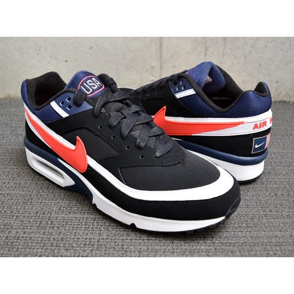 Nike Air Max Bw Premium Olympic ナイキ エア マックス ビッグ ウィンドウ オリンピック アメリカ Black Crimson Midnight Navy 064 Sn3046 Sneaker Plusone 通販 Yahoo ショッピング