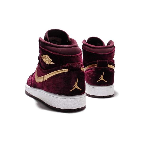 jordan 1 retro heiress night maroon