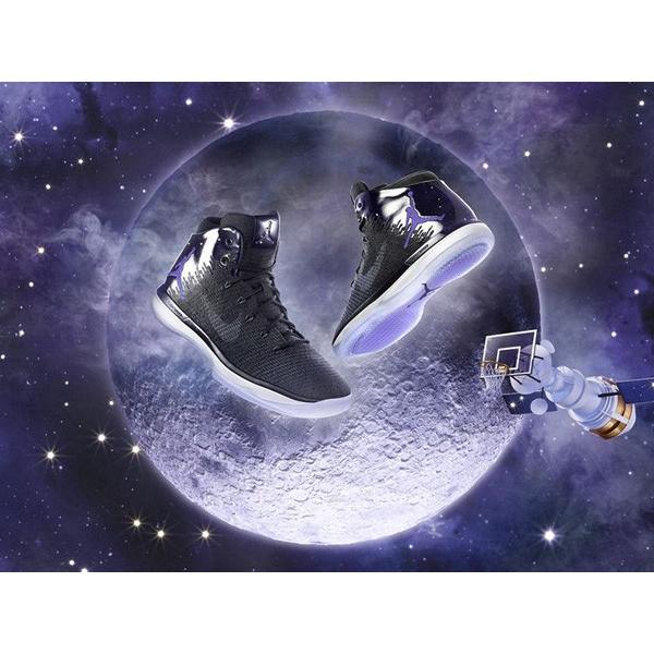 Air Jordan Xxxi Gs Space Jam エア ジョーダン 31 スペース ジャム Boy S Black Concord Anthracite White 002 Sn3564 Sneaker Plusone 通販 Yahoo ショッピング