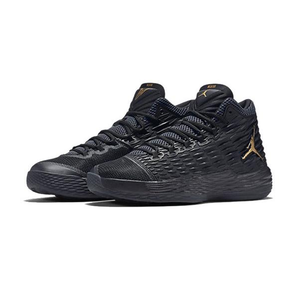 jordan melo m13 white black gold