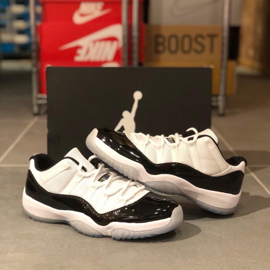 Air Jordan 11 Retro Low Concord エア ジョーダン 11 レトロ ローカット コンコルド Men S White Black Dark Concord 5285 153 Sn3860 Sneaker Plusone 通販 Yahoo ショッピング
