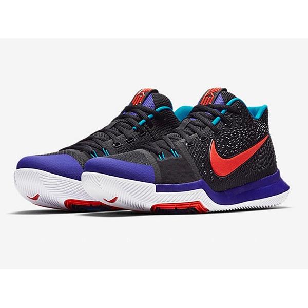 kyrie 3 black and orange