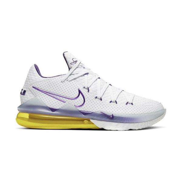 残りわずか Nike Lebron Xvii Low Lakers ナイキ レブロン 17 ロー レイカーズ Men S White Voltage Purple Dynamic Yellow Cd5007 102 内祝い Www Ladislexia Net