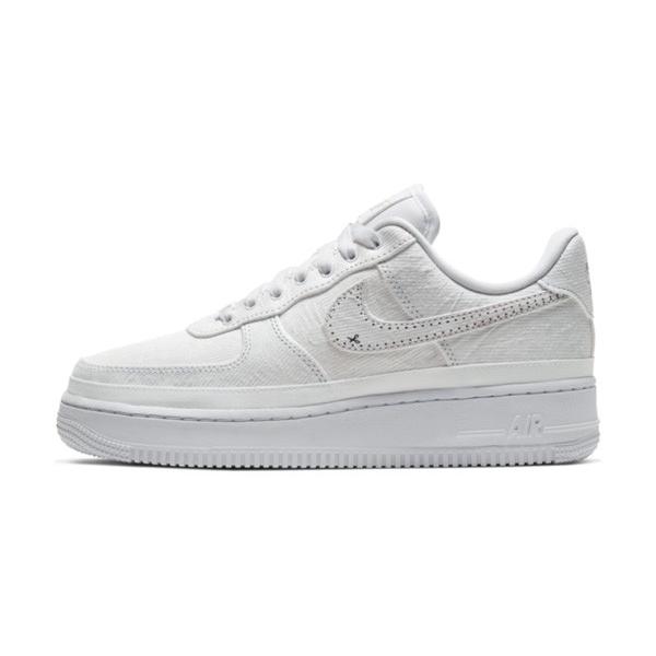 white sail tear air force 1s