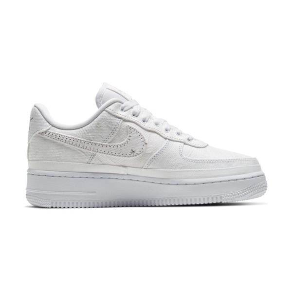 white sail tear air force 1s