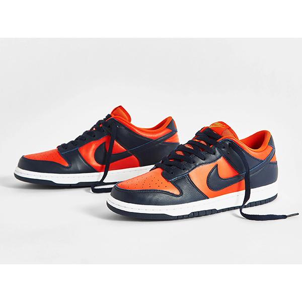 nike dunk low sp university orange & marine