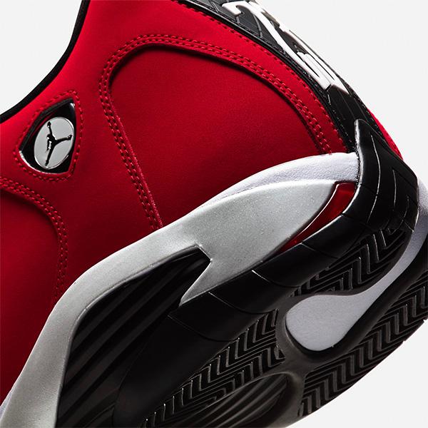 jordan 14 retro black gym red