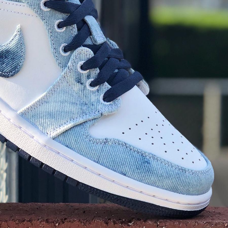 Nike Air Jordan 1 Low Se Washed Denim ナイキ エア ジョーダン 1 ローカット デニム Men S Washed Blue White Blue Cz8455 100 Sn5273 Sneaker Plusone 通販 Yahoo ショッピング