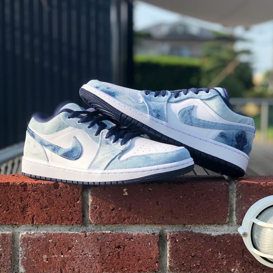 Nike Air Jordan 1 Low Se Washed Denim ナイキ エア ジョーダン 1 ローカット デニム Men S Washed Blue White Blue Cz8455 100 Sn5273 Sneaker Plusone 通販 Yahoo ショッピング