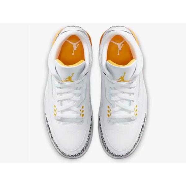 jordan retro 3 orange and white