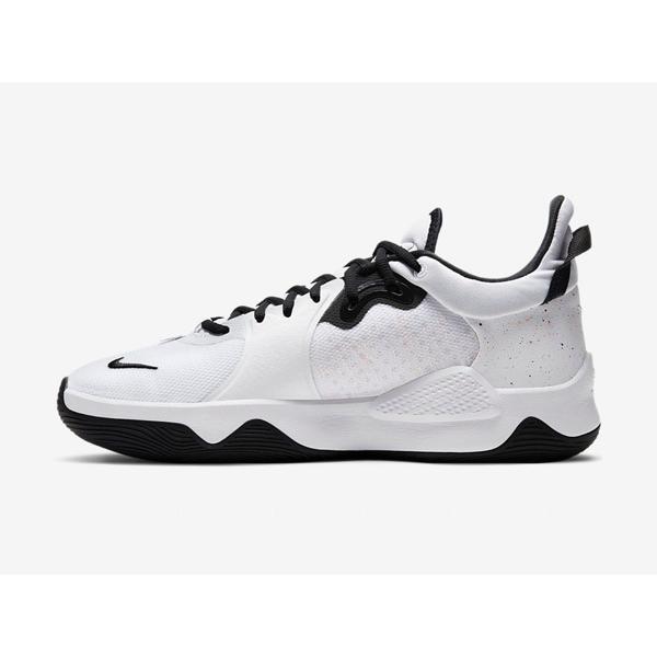 NIKE PG 5 EP 'WHITE BLACK' ナイキ ポール ジョージ 5 【MEN'S】 white/black-glacier