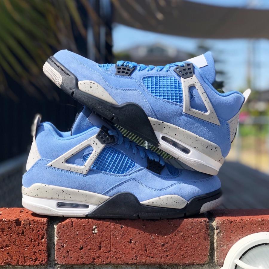 美品 ナイキ AJ4 ユニバーシティブルー 27.5 econet.bi