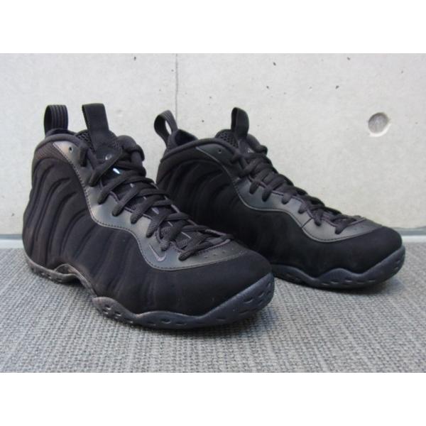 nike air foamposite triple black