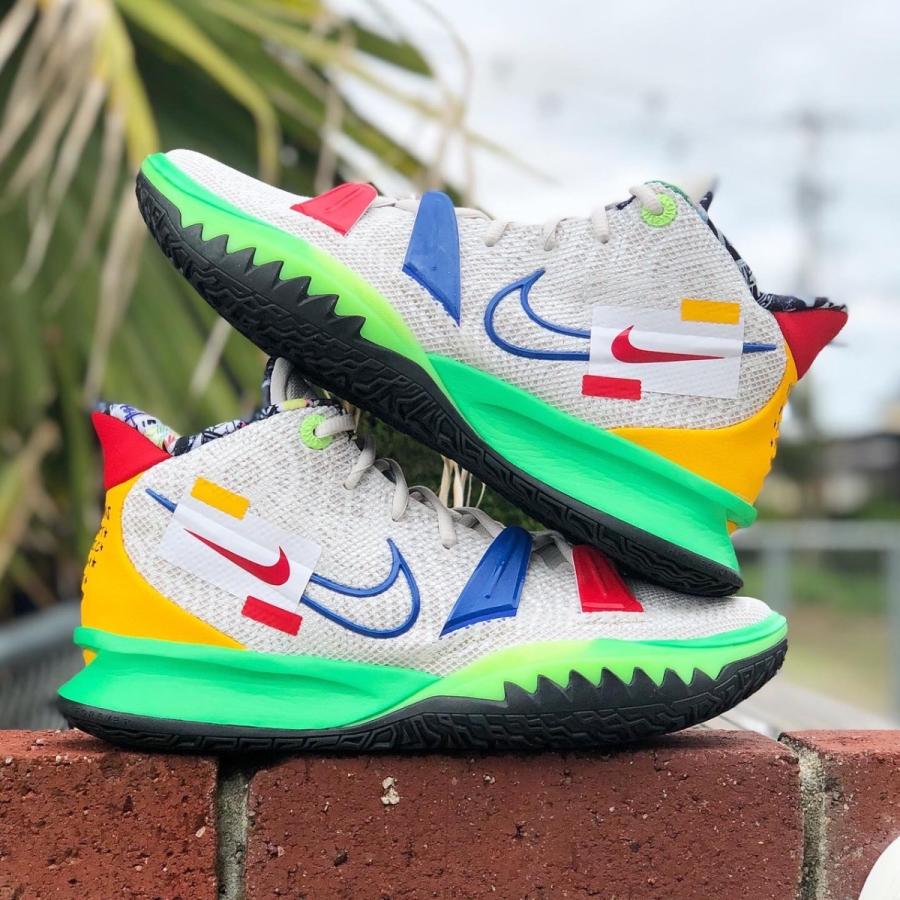 最大62 オフ ナイキ キッズ バッシュ Nike Kyrie 7 Gs Black Arctic Punch Fucoa Cl