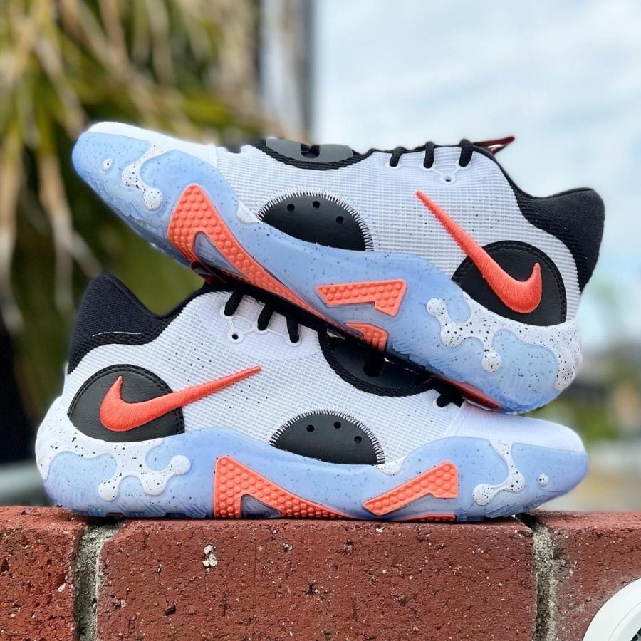 NIKE PG 6 EP FLUORO ナイキ ポール ジョージ 6 【MENS】 white/black-bright crimson DH8447-100 PG また