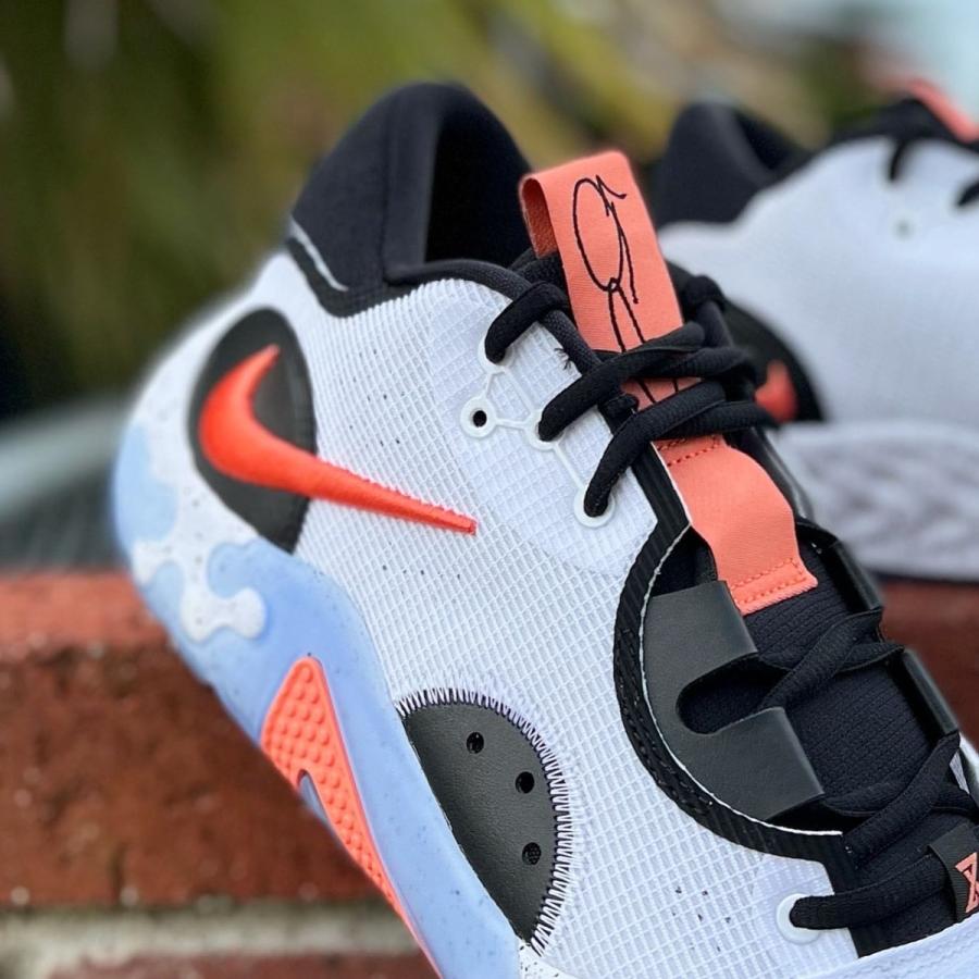 NIKE PG 6 EP FLUORO ナイキ ポール ジョージ 6 【MENS】 white/black-bright crimson DH8447-100 PG また