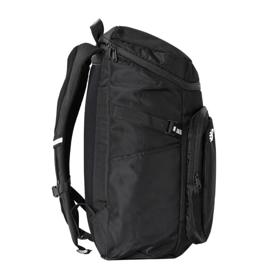 ニューバランス new balance LAB55616 BKW(ブラック/ホワイト) トップローディングバックパック 30L ユニセックス メンズ レディース リュックサック バッグ ジム トレーニング 部活 通学 学生 定番モデル 2025 NB New Balance（ニューバランス） new balance LAB55616 BKW(ブラック