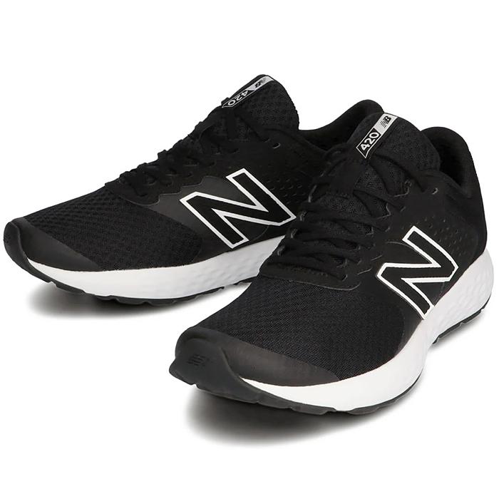 ニューバランス new balance ME420 v2 LB2(ブラック) 横幅4E 幅広 ワイド メンズ ランニングシューズ スニーカー ウォーキング 運動靴 男性 NB｜sneakers-trend｜02