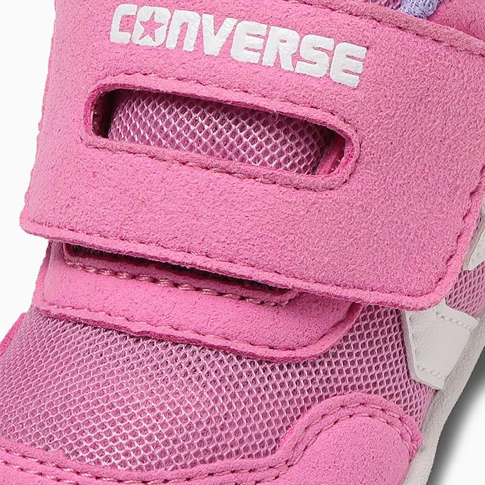 コンバース ミニ MINI RS2 CONVERSE ファーストスター ベビー キッズ ファーストシューズ スニーカー 女の子 男の子 子供靴 運動靴 マジックテープ ベルクロ｜sneakers-trend｜04