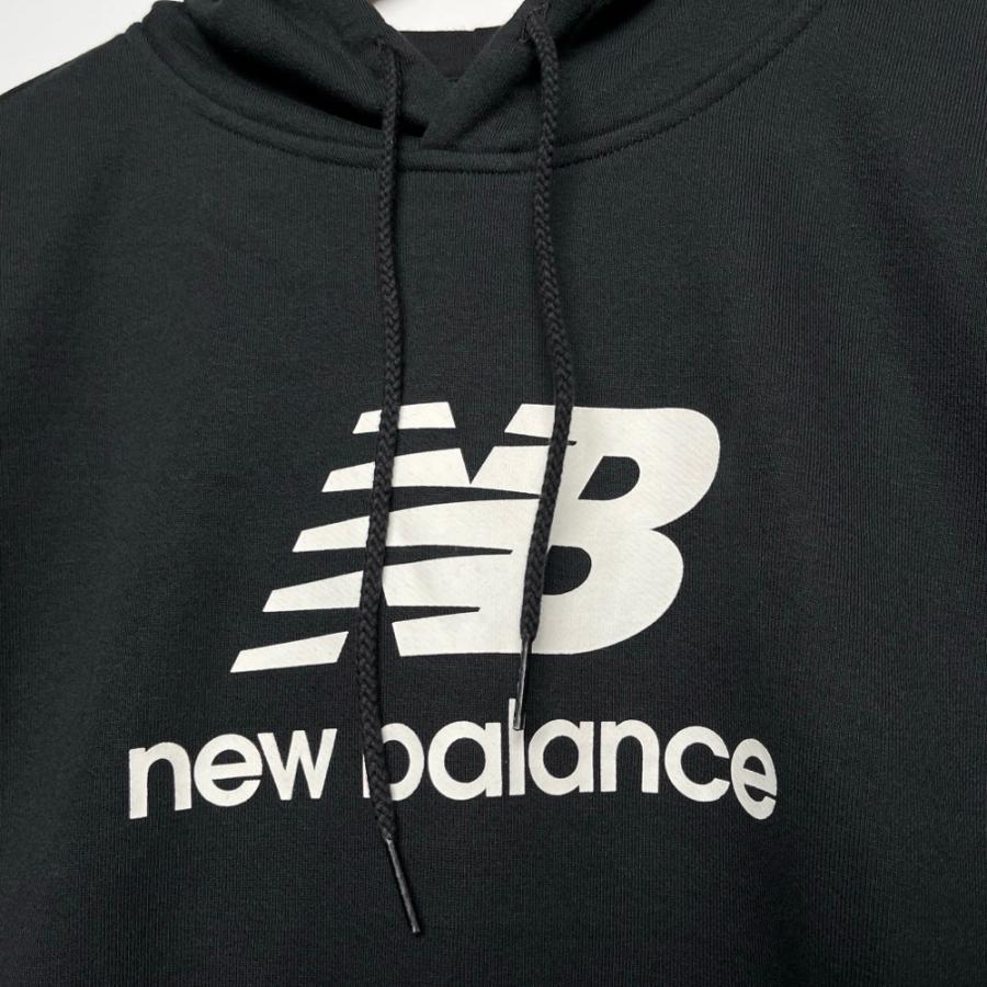 New Balance（ニューバランス） new balance MT41501 BK(ブラック) Stacked Logo メンズスウェット ...