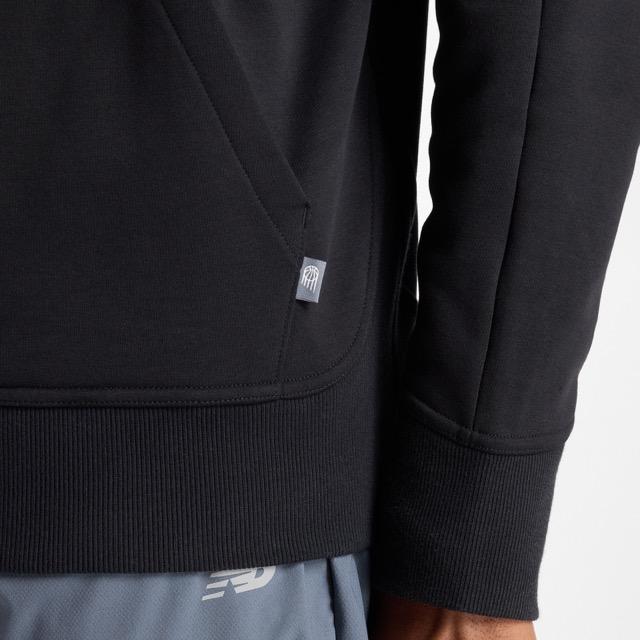 ニューバランス new balance MT44583 BK(ブラック) メンズ ユニフォームフーディ NB Hoops 男性 紳士 ロゴ アパレル NB 2024秋冬 New Balance（ニューバランス） new balance MT44583 BK(ブラック