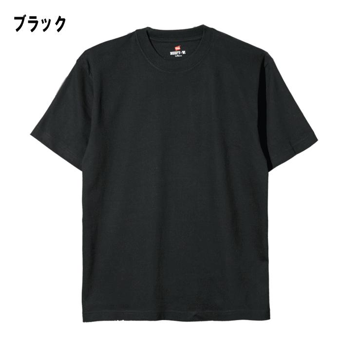 ［返品・交換不可］ 定番 ヘインズ Hanes 2枚組 BEEFY-T ビーフィー Tシャツ H5180-2 ホワイト（010）ヘザーグレー（060）ブラック（090）ネイビー（370）｜sneakersoko｜04