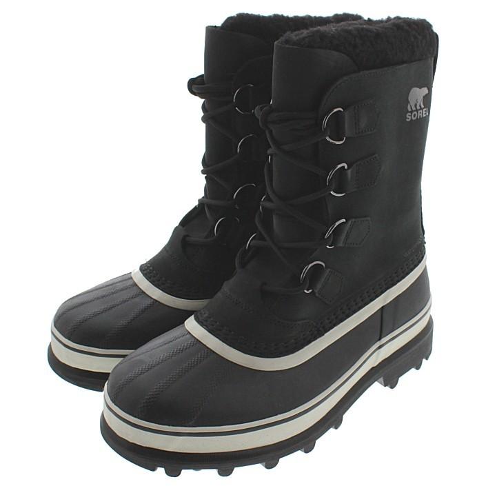 交換送料片道無料 ソレル メンズ ブーツ カリブー CARIBOU ブラック/ダークストーン NM1000-016 定番 SOREL（ソレル） 交換送料片道無料 メンズ ブーツ カリブー CARIBOU