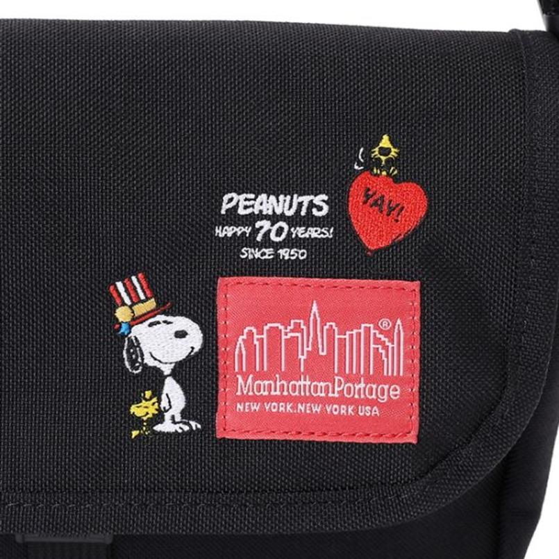 マンハッタンポーテージ Manhattan Portage バッグ ファー ロッカウェイ バッグ ピーナッツ ブラック Mp1410 Peanuts Blk えびす屋 すにーかー倉庫 通販 Yahoo ショッピング