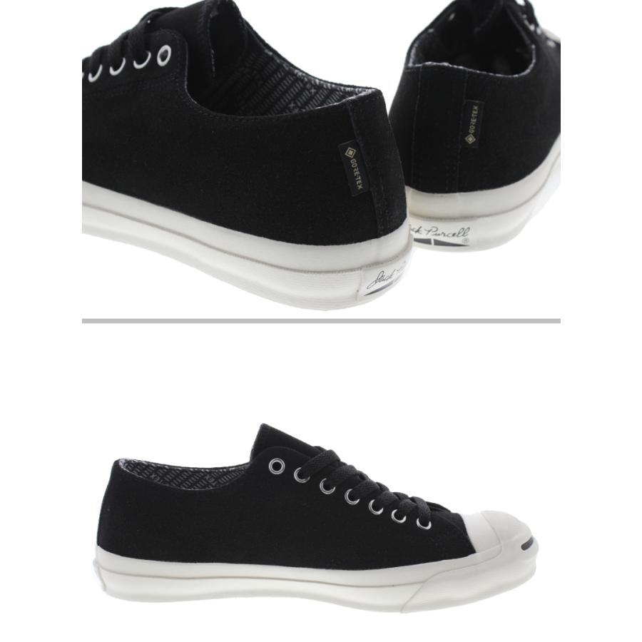 【タグ付】ジャックパーセル RH ゴアテックス コンバース 25.0 ブラック CONVERSE 交換送料片道無料 コンバース スニーカー ジャックパーセル