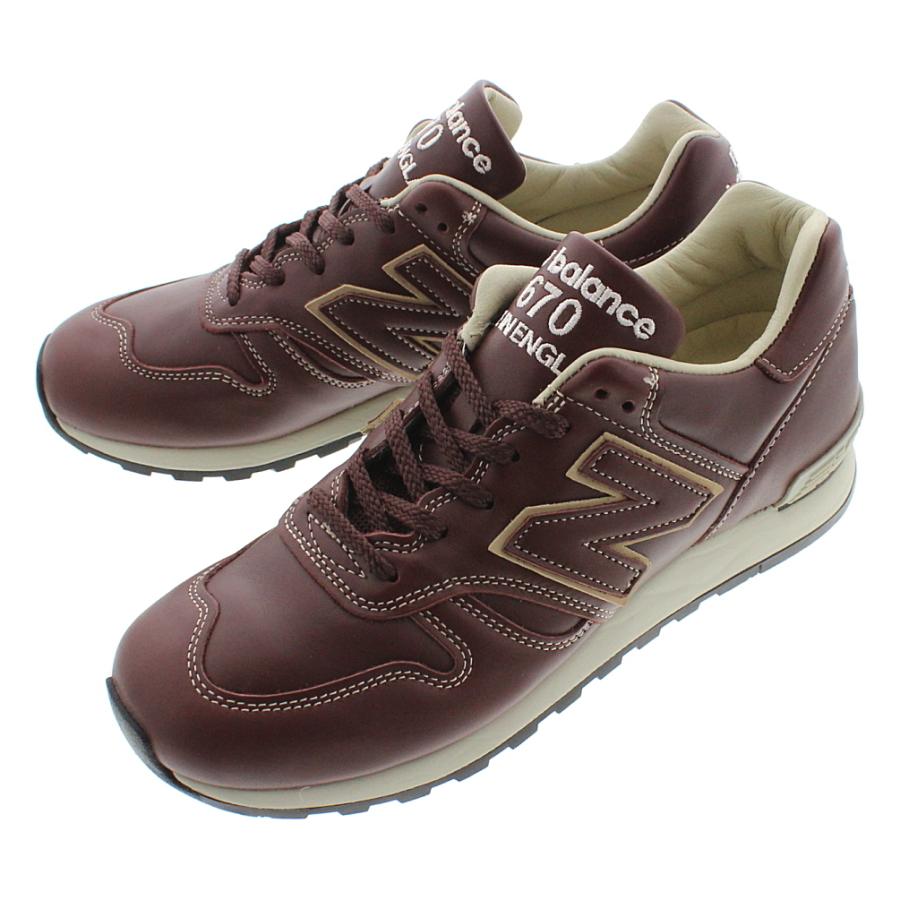 New Balance 交換送料片道無料 ニューバランス スニーカー M670 BRN 