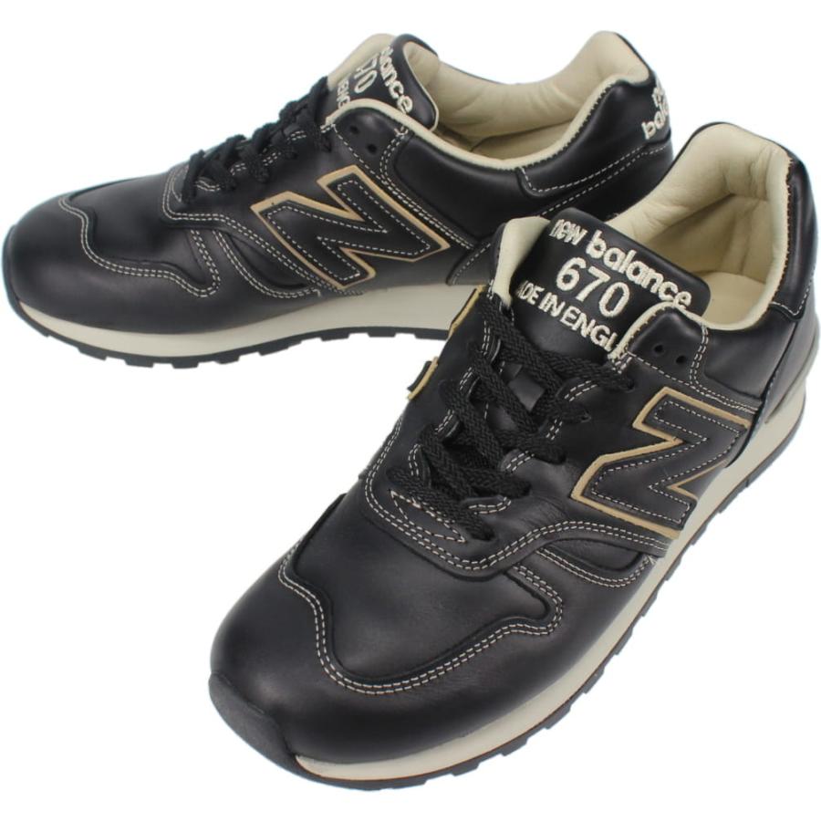 ニューバランス new balance M670KKG スニーカー オールレザー New Balance（ニューバランス） 交換送料片道無料 スニーカー M670