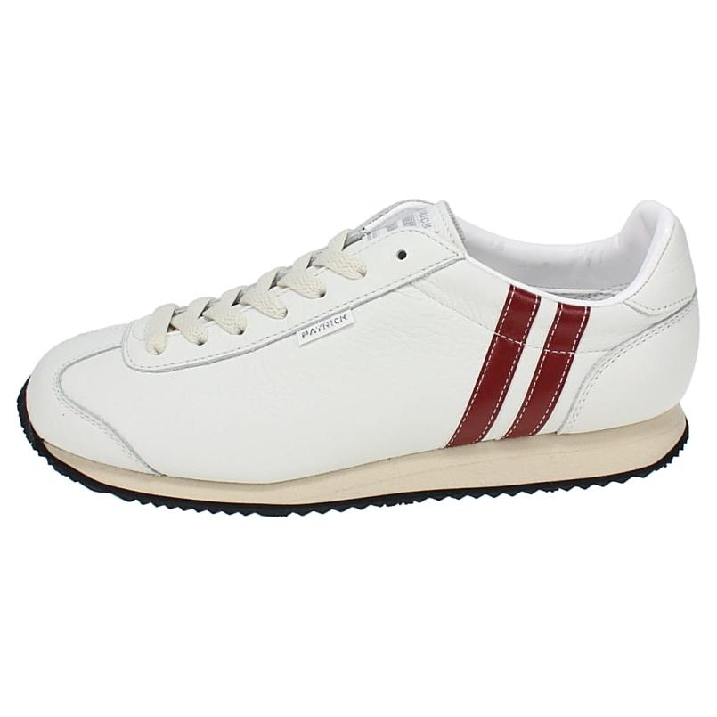 交換返品送料無料 パトリック スニーカー ネバダ 2 ホワイト/ボルドー WH/BD 172150 PATRICK（パトリック） 交換返品送料無料 スニーカー ネバダ 2